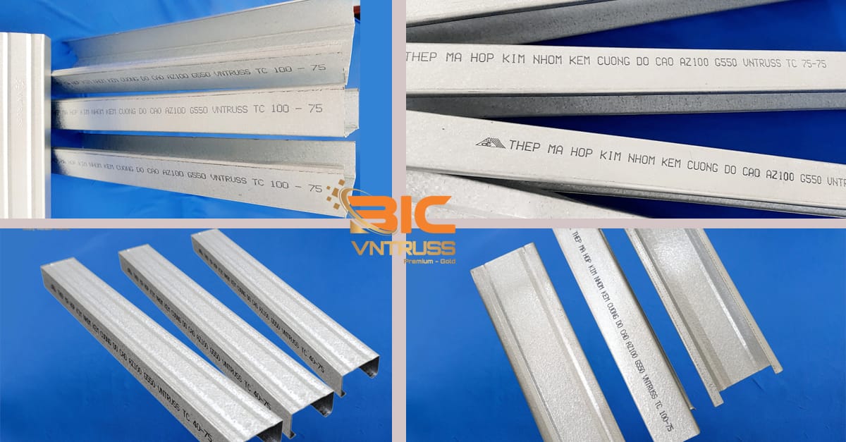 Cầu phong thép nhẹ VNTRUSS dễ dàng thiết kế và thi công