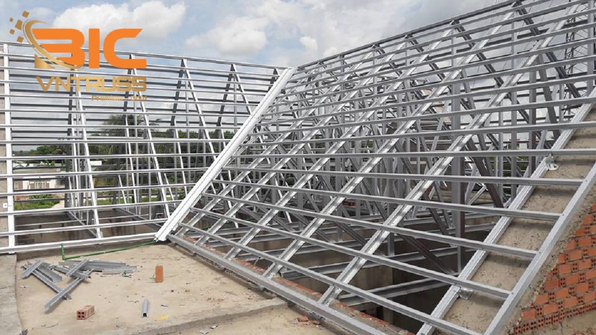 Cầu phong thép nhẹ VNTRUSS mang lại tính năng chịu lực vượt trội