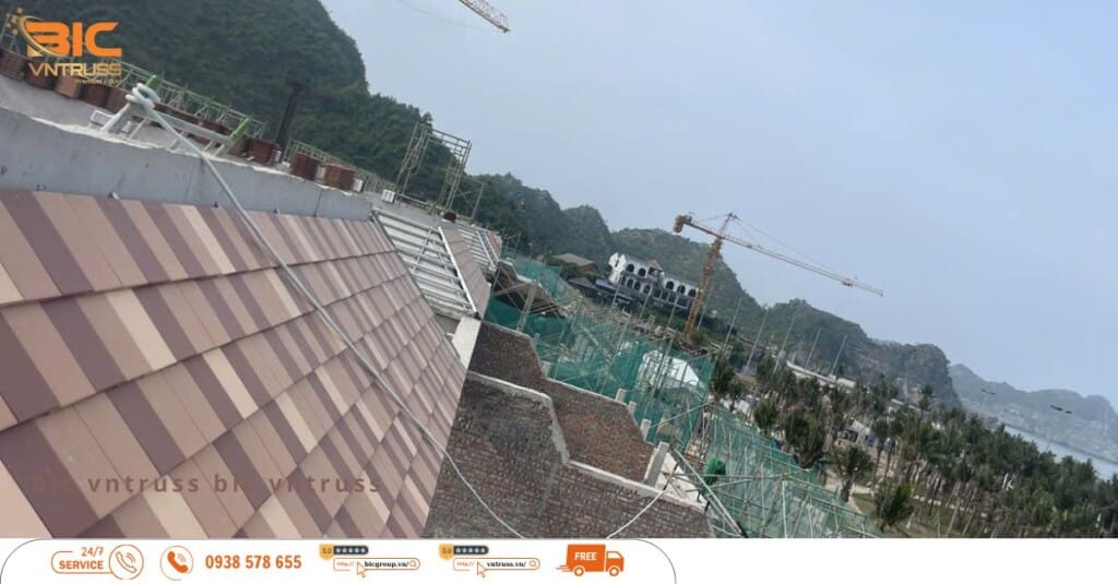 Cầu phong và li tô thép nhẹ TS35.48 chống rỉ tối ưu