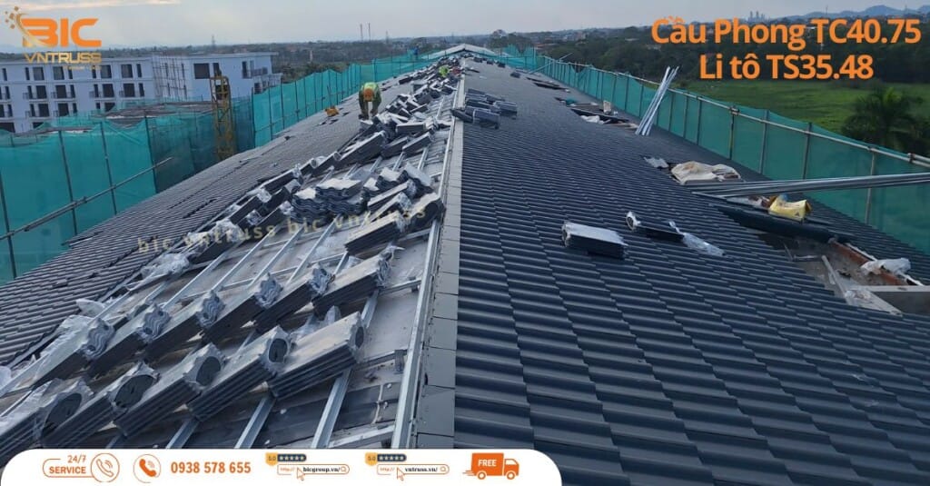 cách lợp mái ngói Nhật chuẩn kỹ thuật