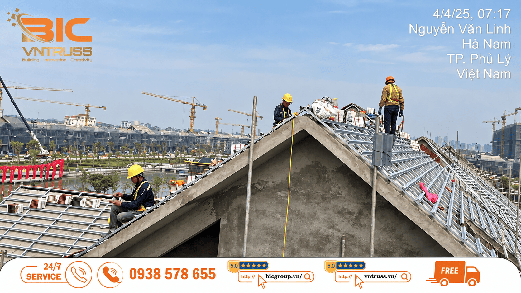 BIC Group - đơn vị chuyên cung cấp giải pháp khung kèo thép cường độ cao