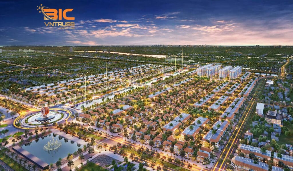 Khung kèo thép VNTRUSS đồng hành cùng dự án Sun Urban City Hà Nam