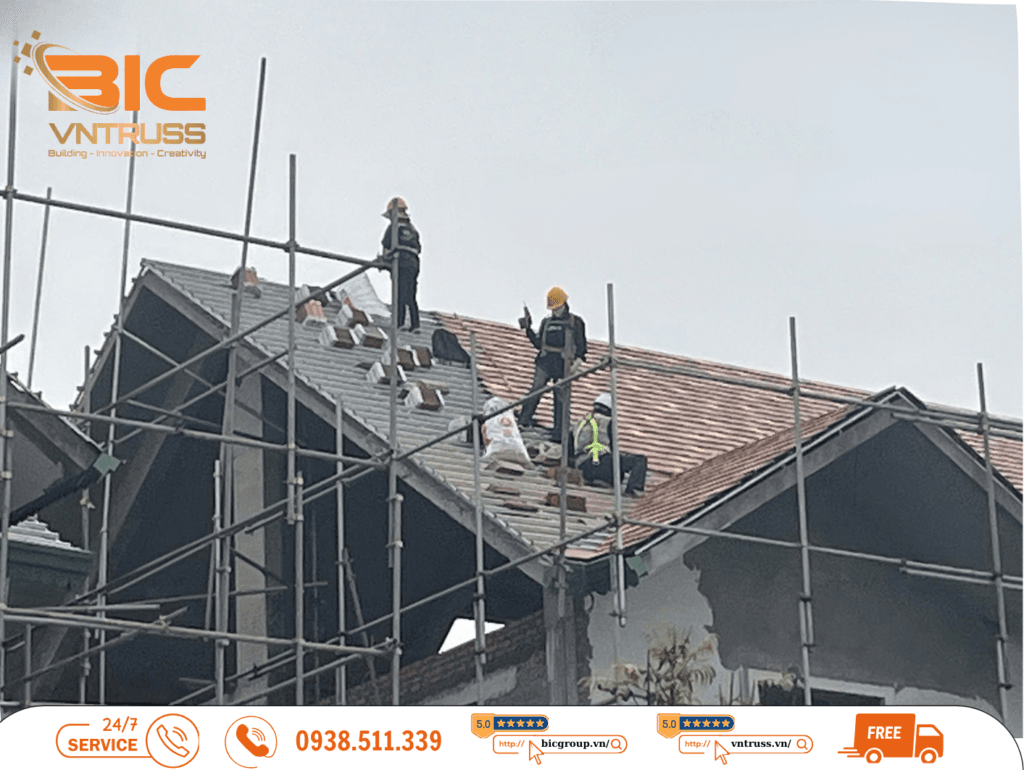 Khung kèo thép VNTRUSS đồng hành cùng dự án Sun Urban City Hà Nam