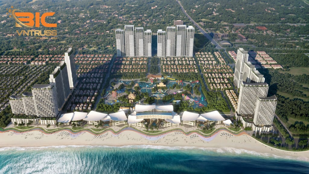 BIC GROUP tự hào là đơn vị cung cấp vật tư thép nhẹ dự án Sun Vũng Tàu