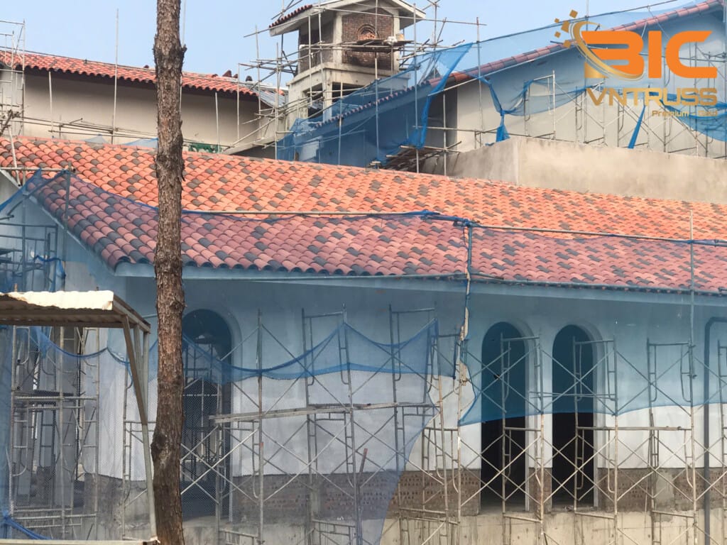 Khung kèo thép nhẹ VNTRUSS đồng hành cùng dự án lơn