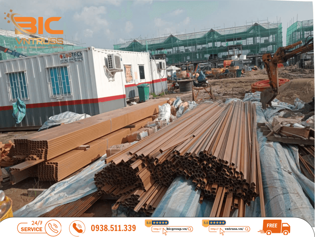 BIC mang giải pháp thép nhẹ VNTRUSS bền vững đến Eco Retreat Long An