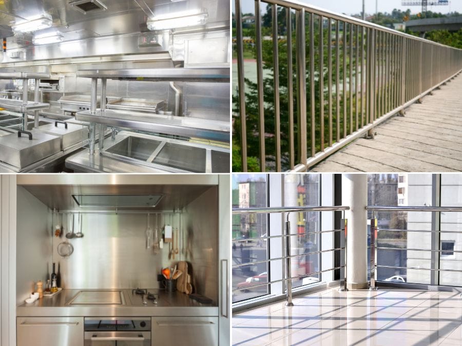 Ứng dụng toàn diện của thép không gỉ