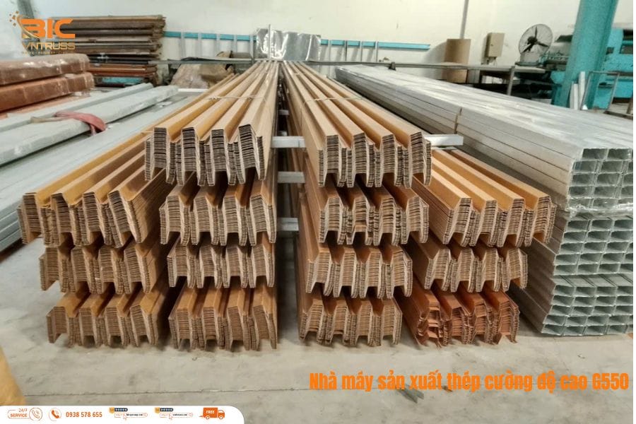 nhà máy sản xuất thép lợp tôn
