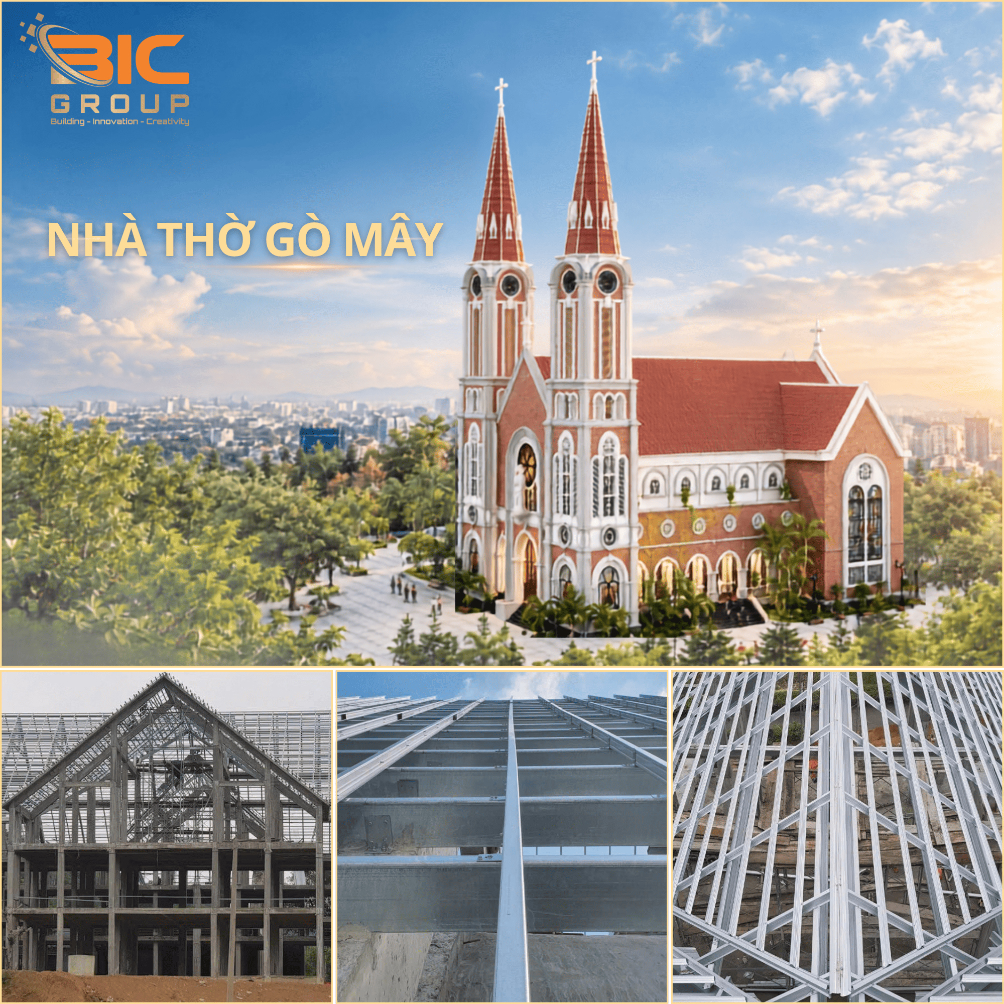 Khung kèo thép nhẹ là gì